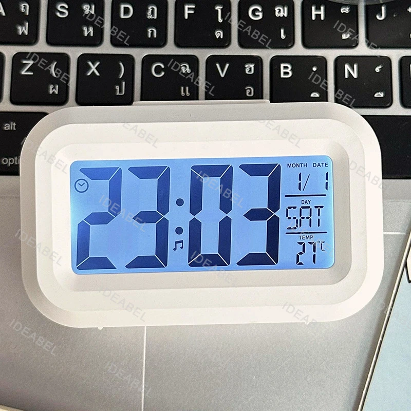 Led Desk Clock - LED Digital Alarm Clock Backlight Snooze