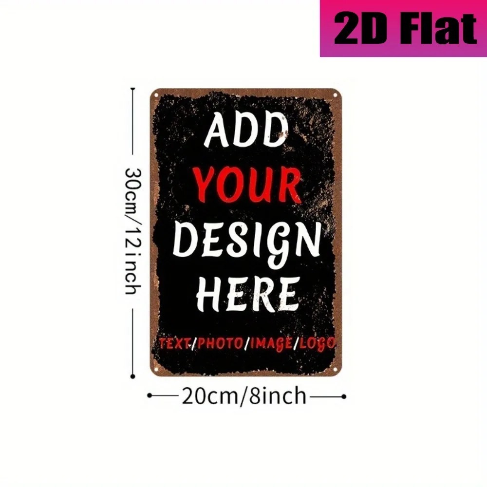8×12Inch Customizable Vintage  - Home Office Logo review and price