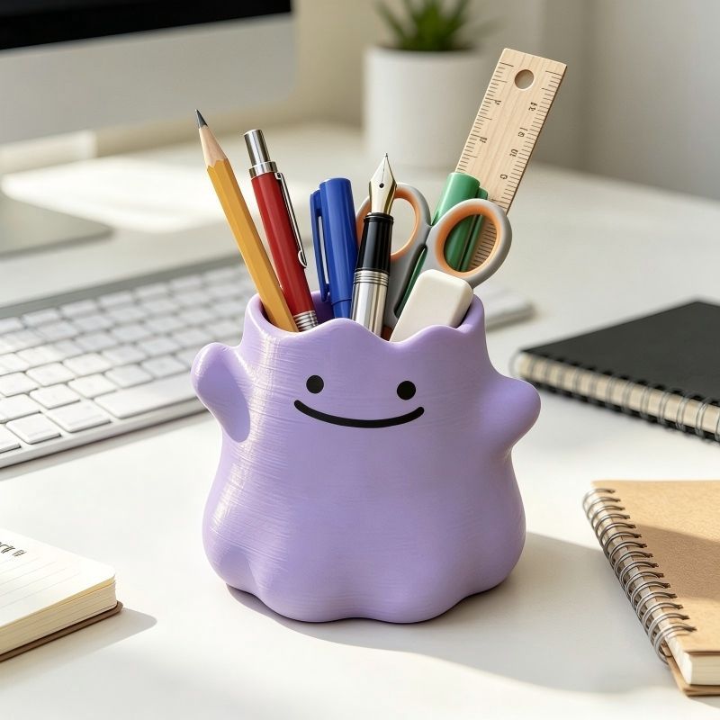 Cartoon Character Pen Holder C - Home Office Ideas review and price