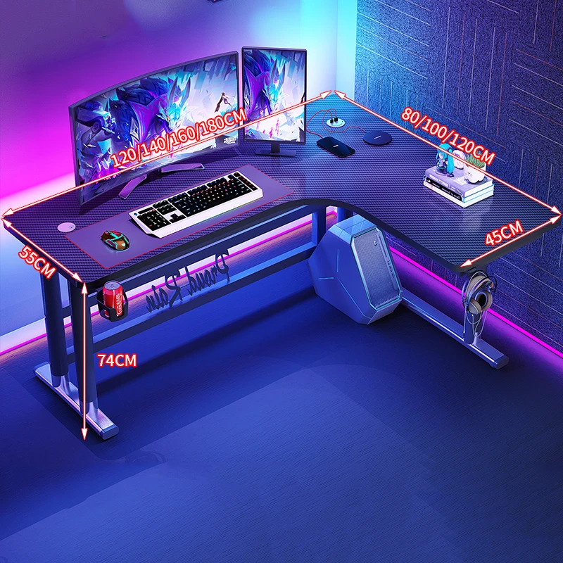 Storage Gaming Computer Desks  - Home Office L Shaped Desk review and price