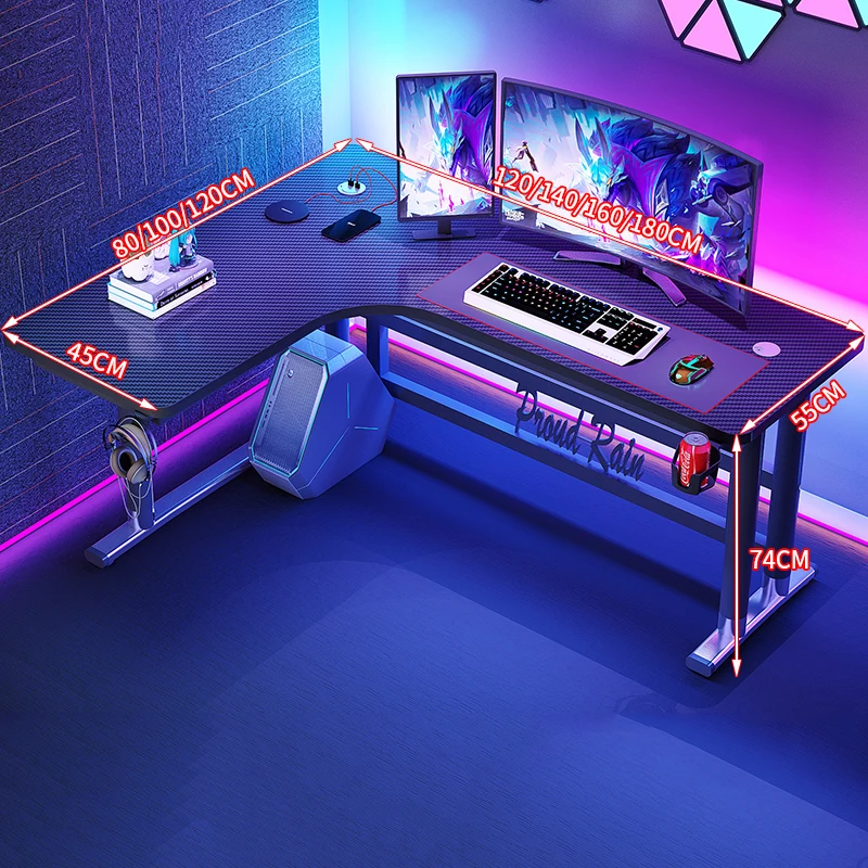 Storage Gaming Computer Desks  - Home Office L Shaped Desk review and price