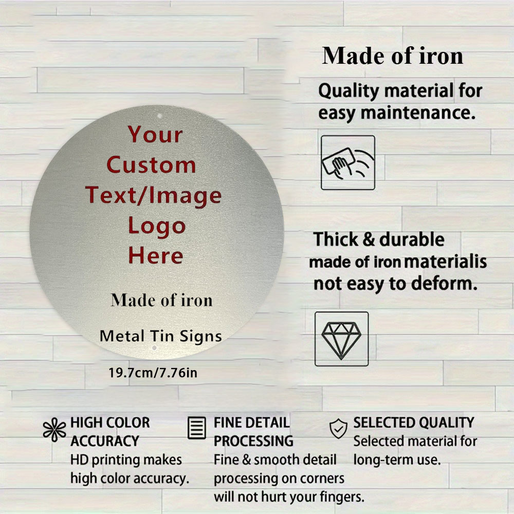 Custom Photo/Text Aluminum Sig - Home Office Logo review and price