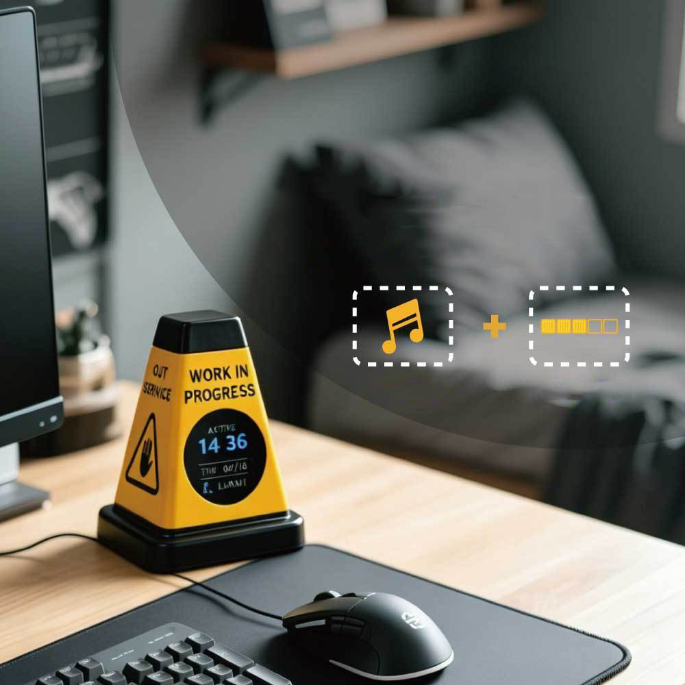 Desktop Decoration Electronic  - Led Desk Clock review and price