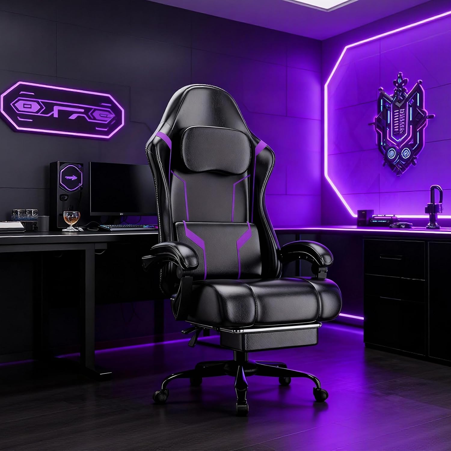 Ergonomic Gaming Chair with Po - Home Office Ergonomics review and price