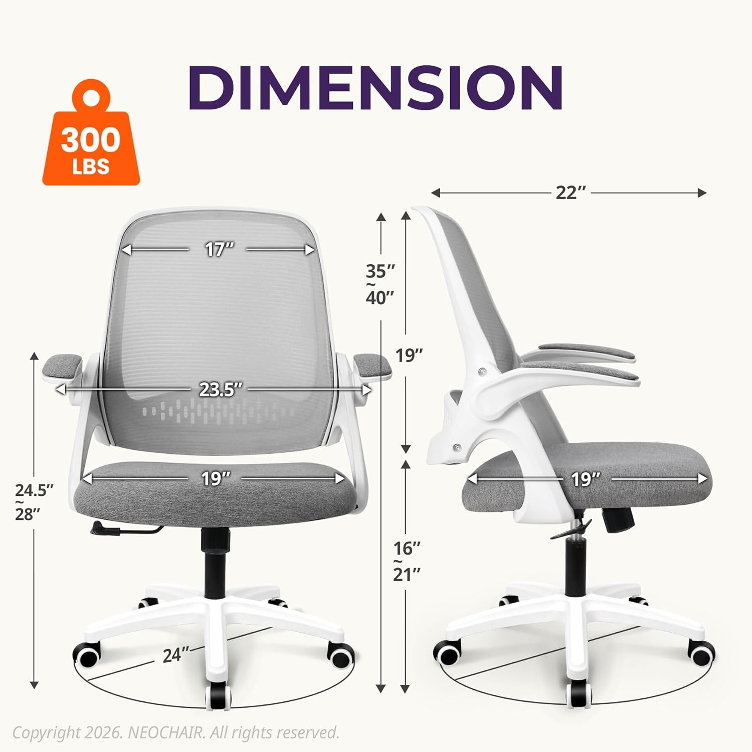 Ergonomic Mesh Office Chair wi - Home Office Ergonomics review and price