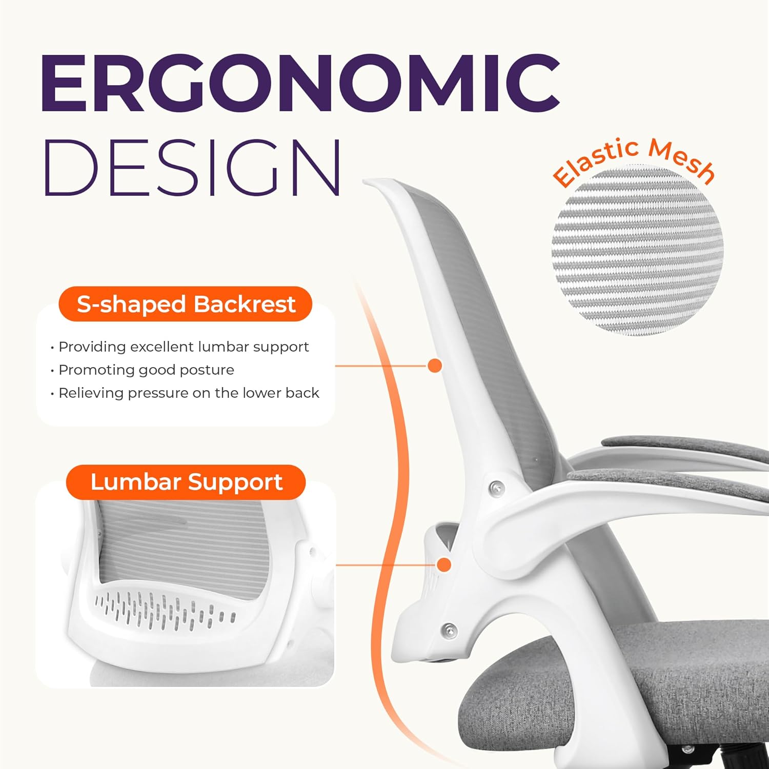 Ergonomic Mesh Office Chair wi - Home Office Ergonomics review and price