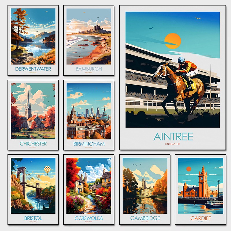 British Cityscape Wall Art Can - Home Office London review and price