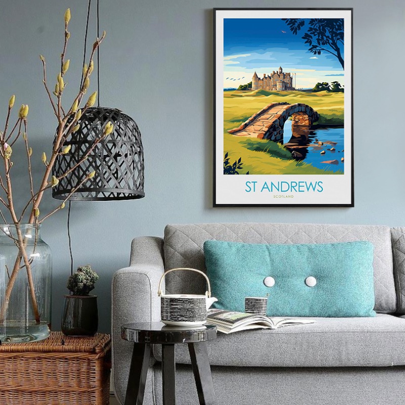 British Cityscape Wall Art Can - Home Office London review and price