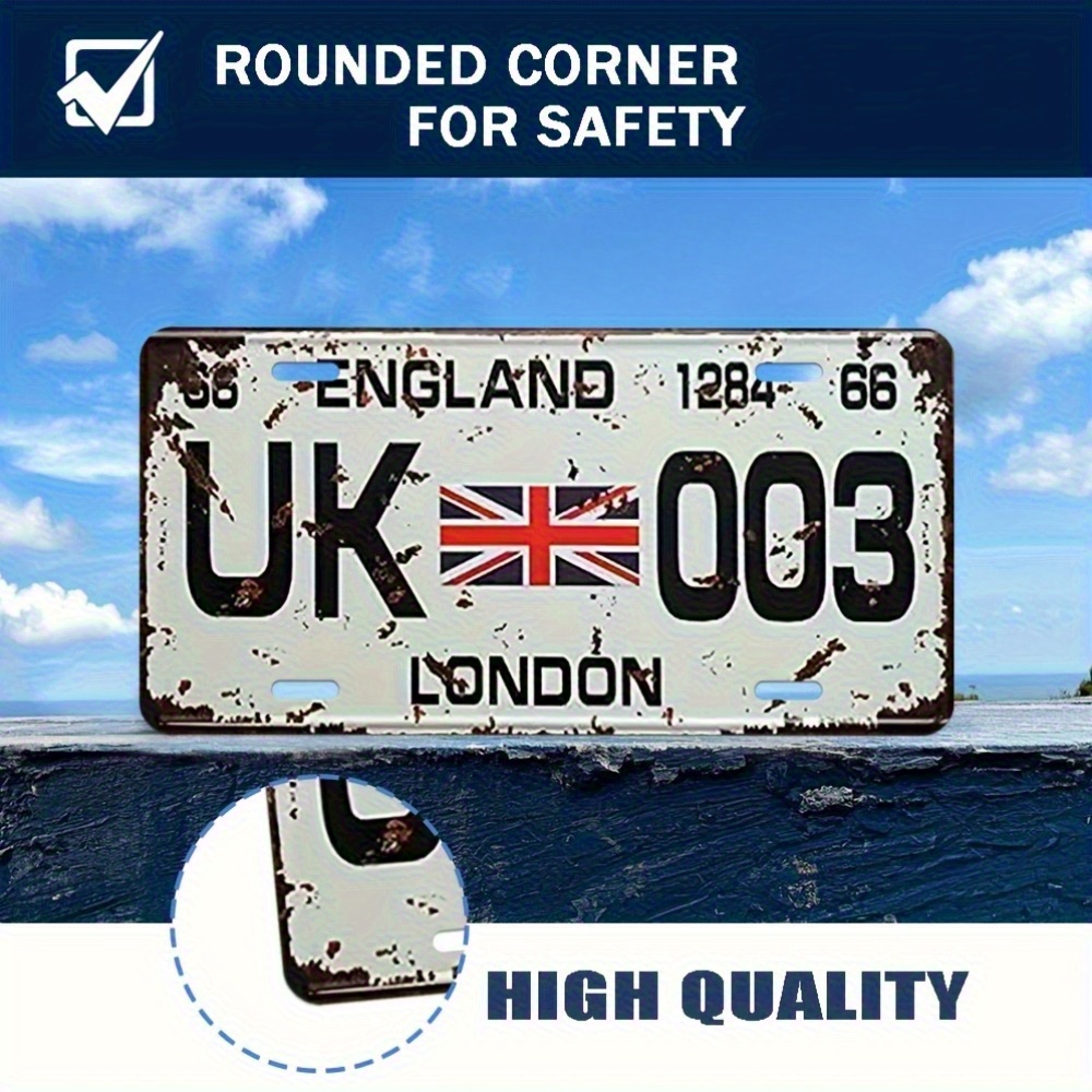 Vintage London UK License Plat - Home Office London review and price