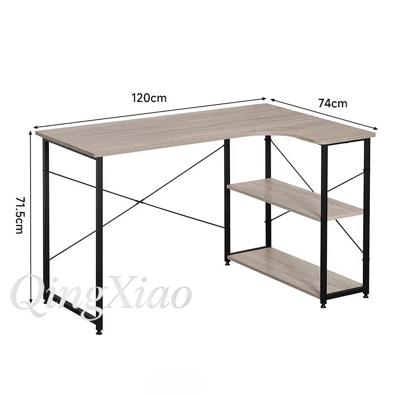 L Shaped Corner Desk With Book - Home Office L Shaped Desk review and price