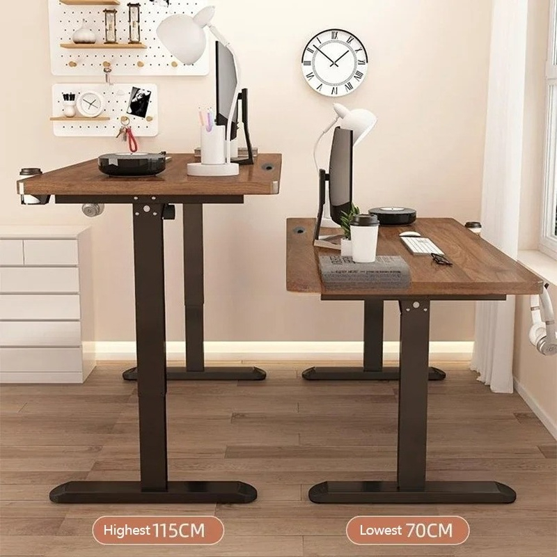 %Electric Adjust Height Office - Home Office L Shaped Desk review and price