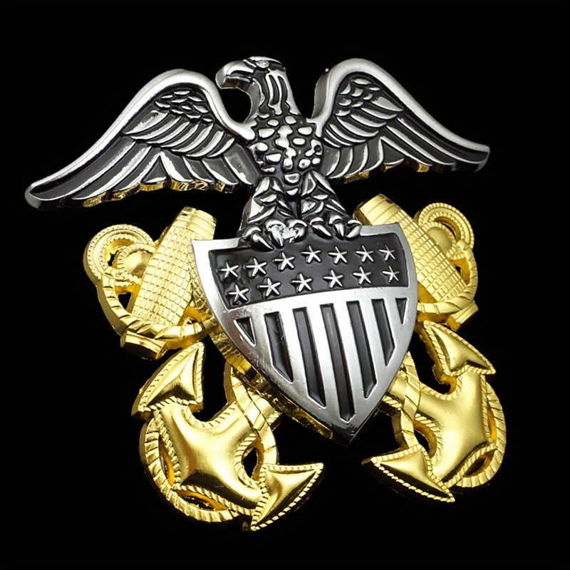US Naval Officer Hat Badge Eag - Home Office Logo review and price