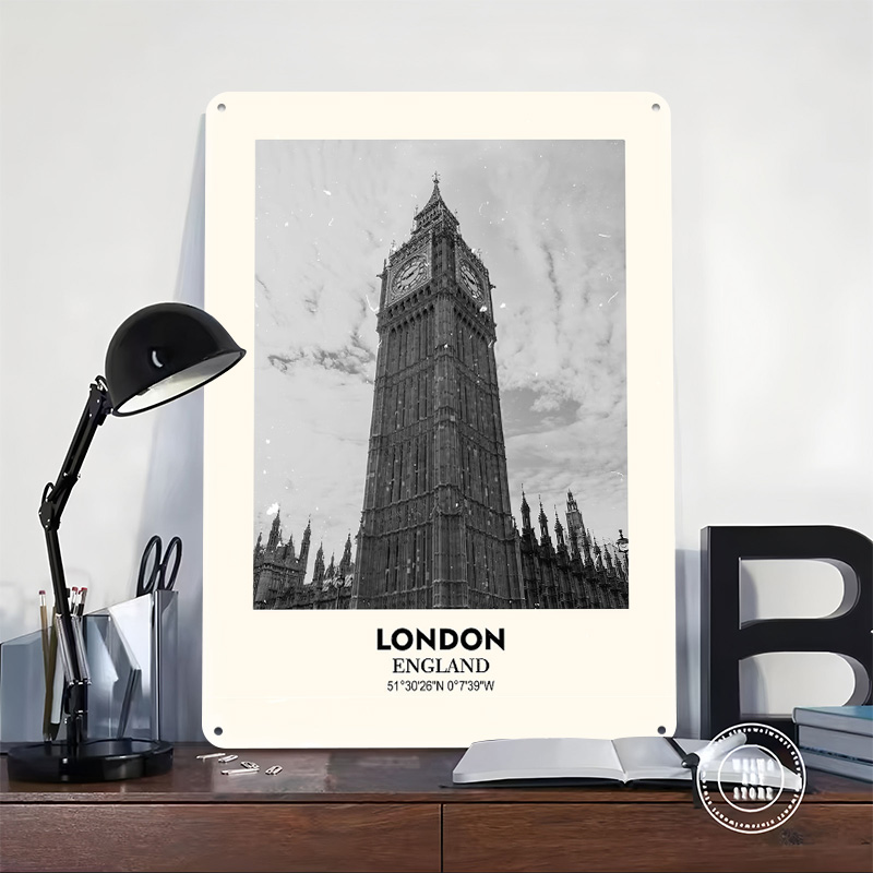 London Big Ben Printed Poster  - Home Office London review and price