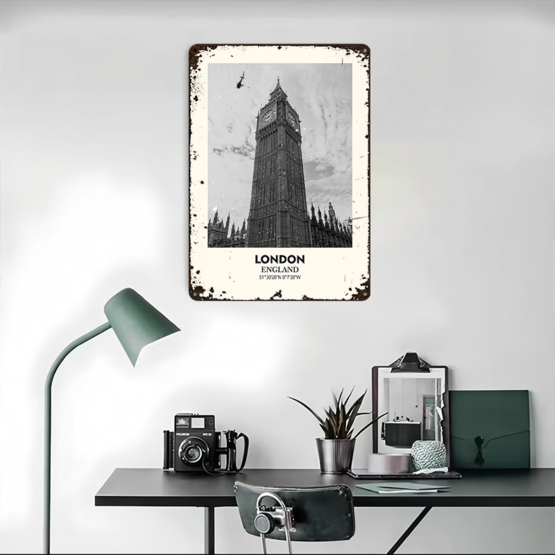 London Big Ben Printed Poster  - Home Office London review and price