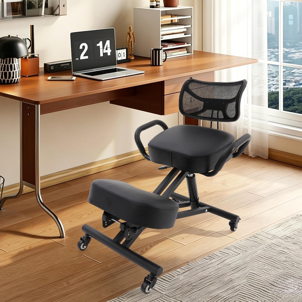 Ergonomic Kneeling Chair with  - Home Office Ergonomics review and price