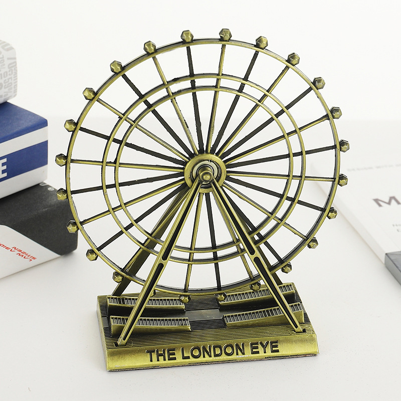 Retro Zinc Alloy Ferris Wheel  - Home Office London review and price
