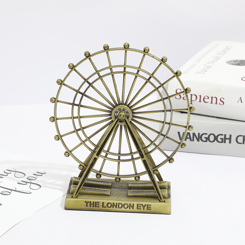 Retro Zinc Alloy Ferris Wheel  - Home Office London review and price