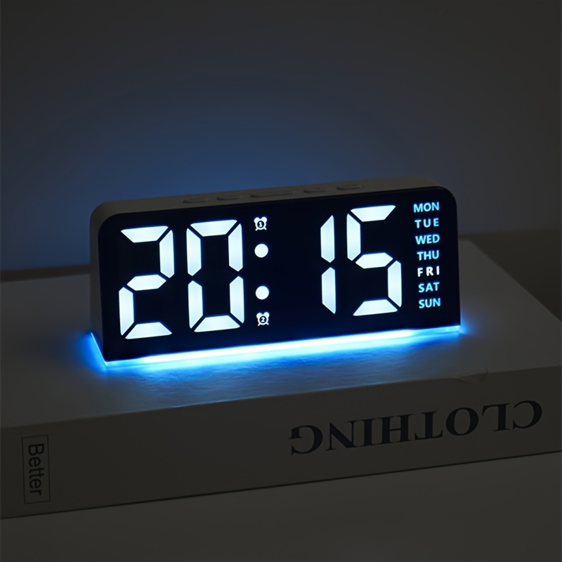 1 PCS Digital LED Alarm Clock  - Led Desk Clock review and price