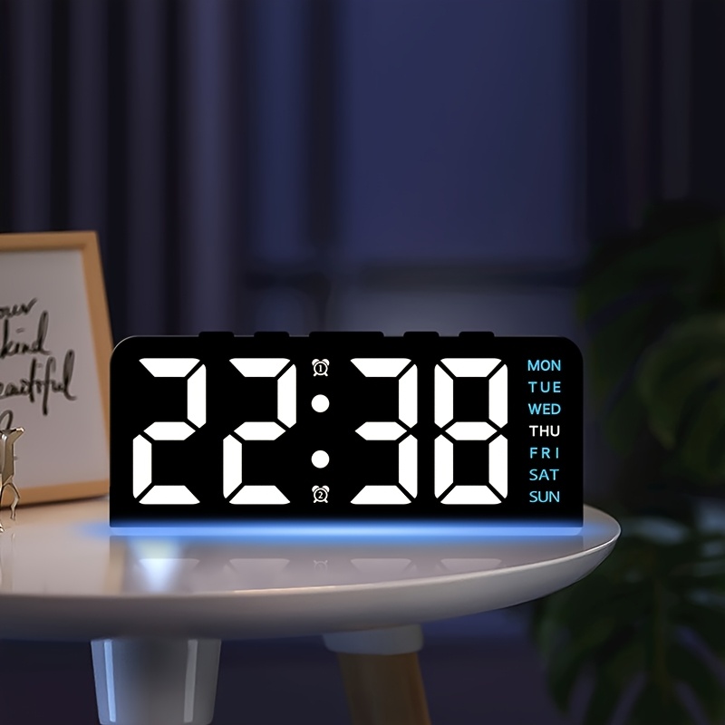 1 PCS Digital LED Alarm Clock  - Led Desk Clock review and price